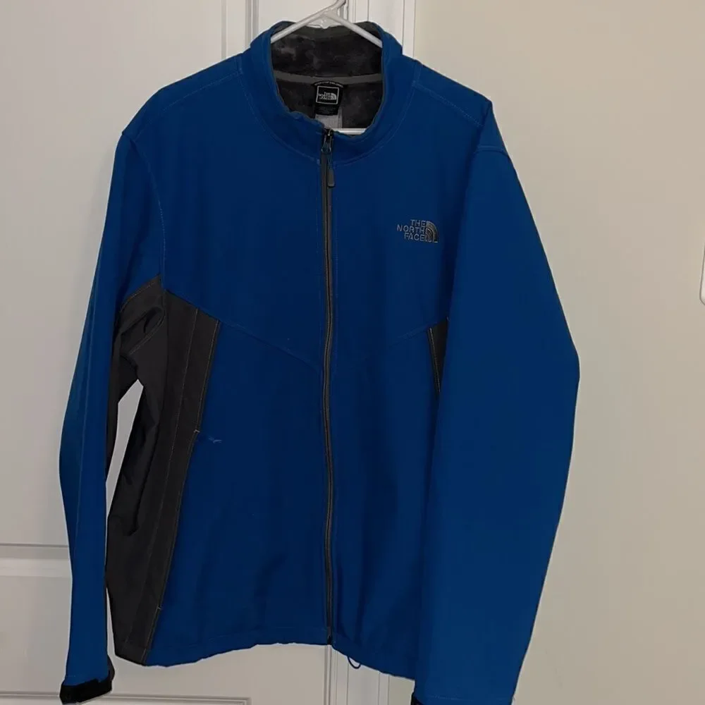North Face Heavy weight Fleece lined Zipper BIONIC Apex style Jacket Coat XXL